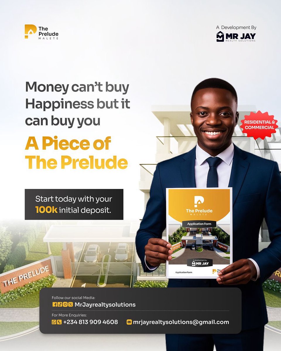 Worry less, the Prelude brings you lasting happiness. 🤩✨

#investment #realestate #mrjayrealtysolutions