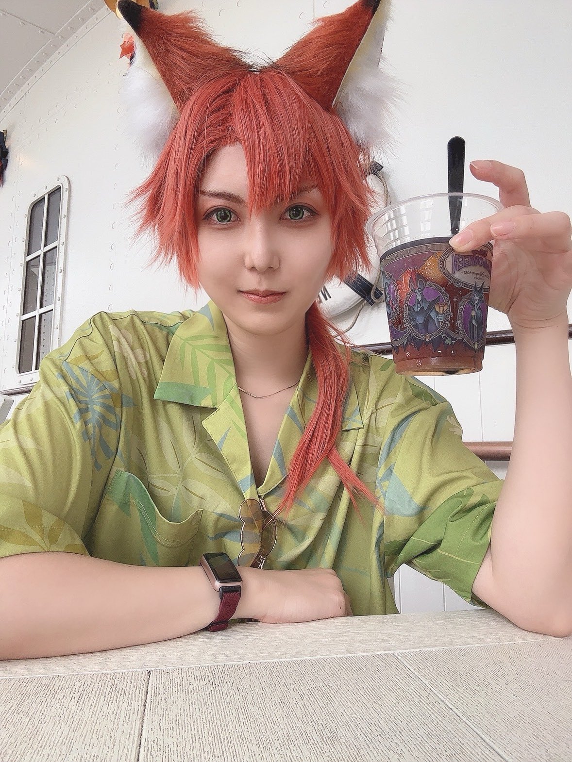 Happyくじ ズートピア B賞 アロハシャツ ニック あのニックとジュディ Happyくじ ズートピア B賞 アロハシャツ ニック あのニックとジュディ