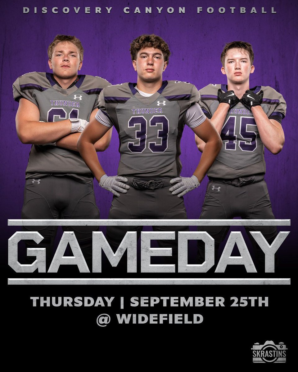 Go Thunder!
#football #rollthunder @discoverycanyonfootball @thndrsports @gothndr @dcc_boosters <a href="/DCCThunderFB/">DCC Thunder Football</a> <a href="/DCCBoosters/">DCC Boosters</a>