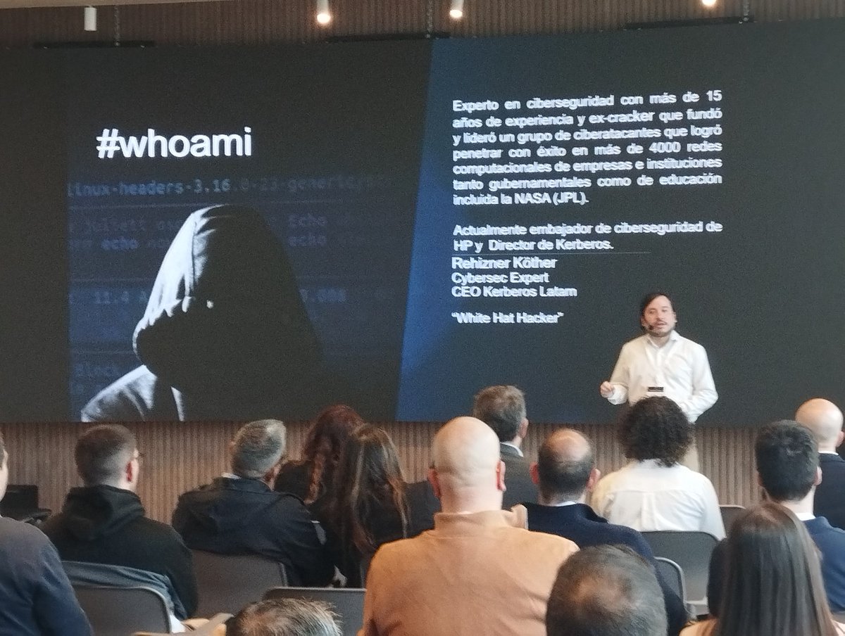 De hackear a la NASA a compartir sus conocimientos sobre ciberseguridad en <a href="/UCUoficial/">Universidad Católica</a>. El ex hacker y asesor de HP, Rehizner Kother, abre el evento IT Update 2025  organizado por <a href="/Composystem/">Composystem</a>