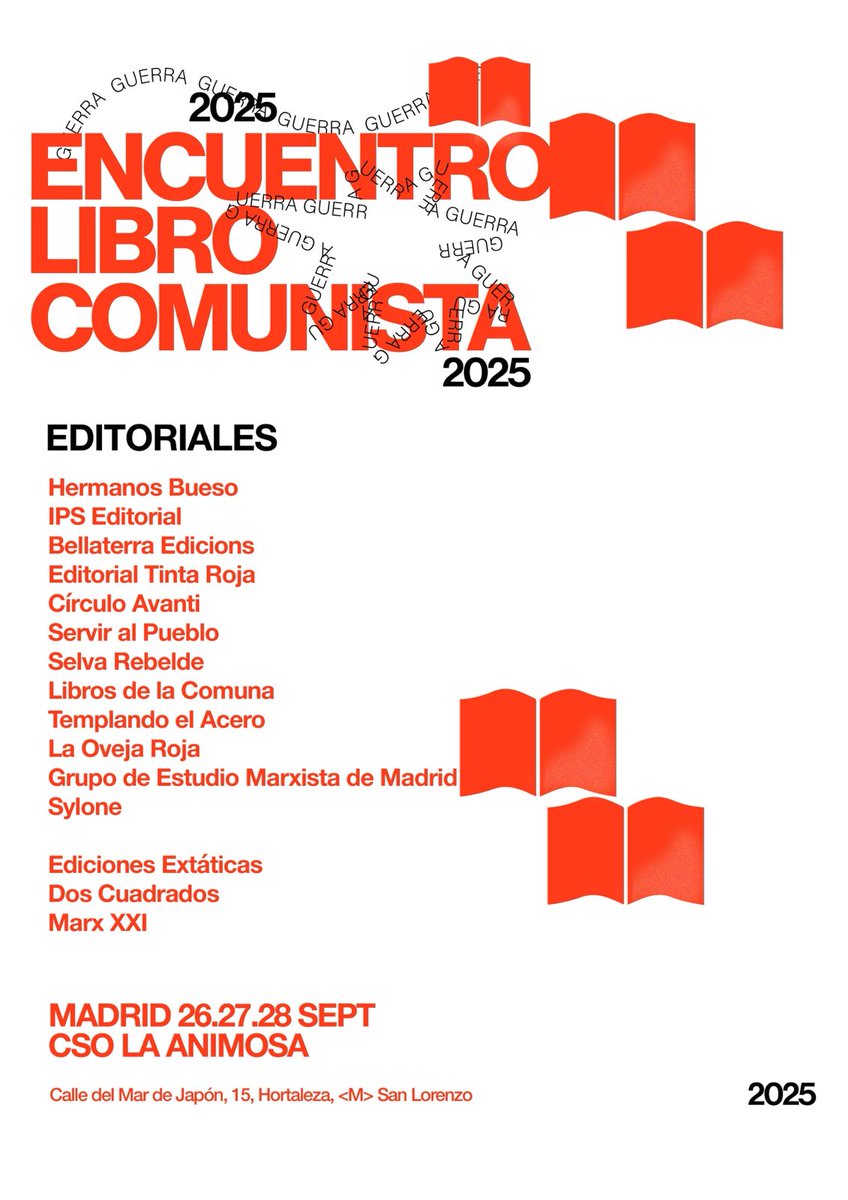Encuentro del Libro Comunista tweet media