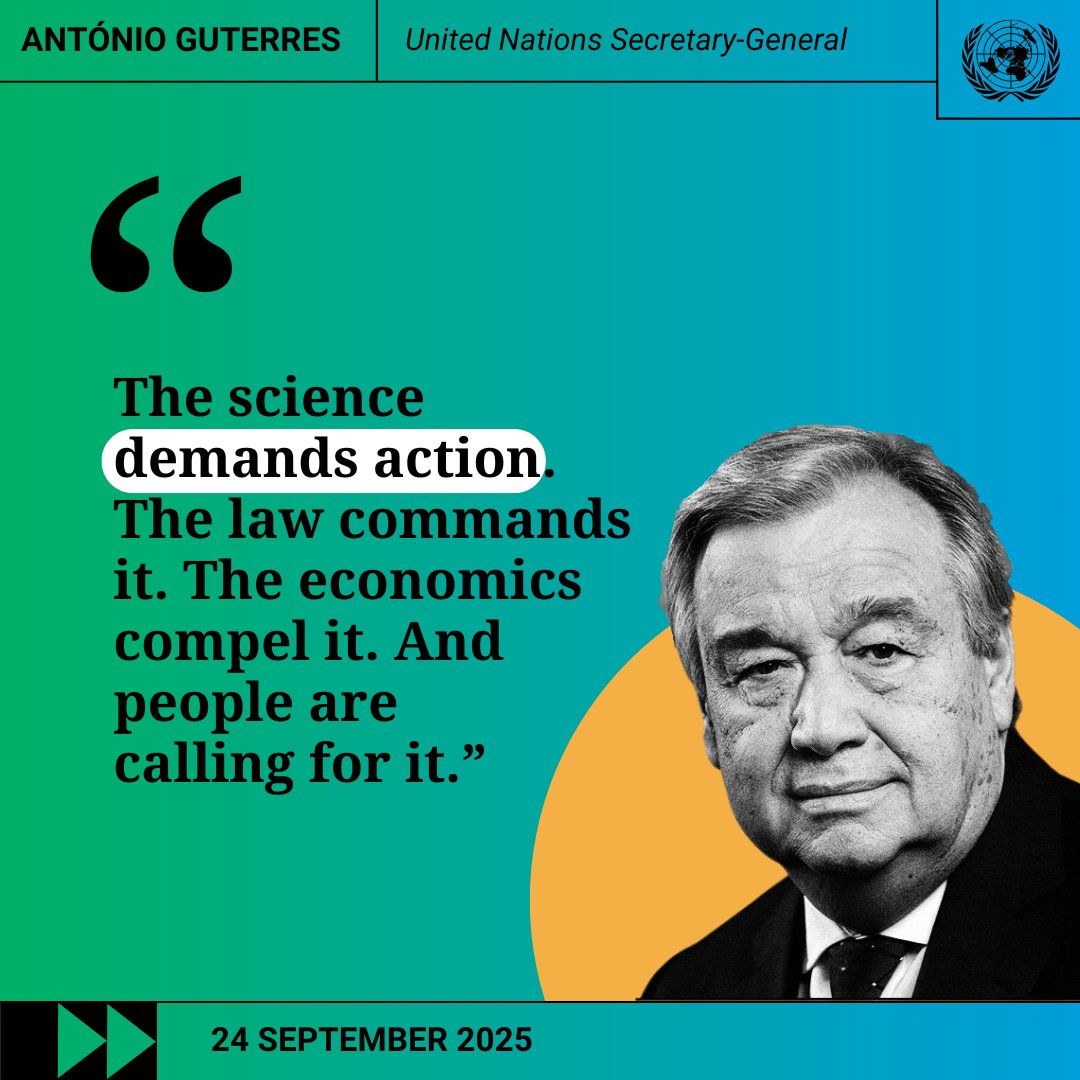 A pivotal moment ahead of #COP30 🌎

The #UNGA Climate Summit was a powerful signal of momentum: close to 100 countries have now submitted or unveiled new national climate plans.

Over half of these countries have been, or are being, supported by the <a href="/UNDP/">UN Development</a> Climate Promise 2025.