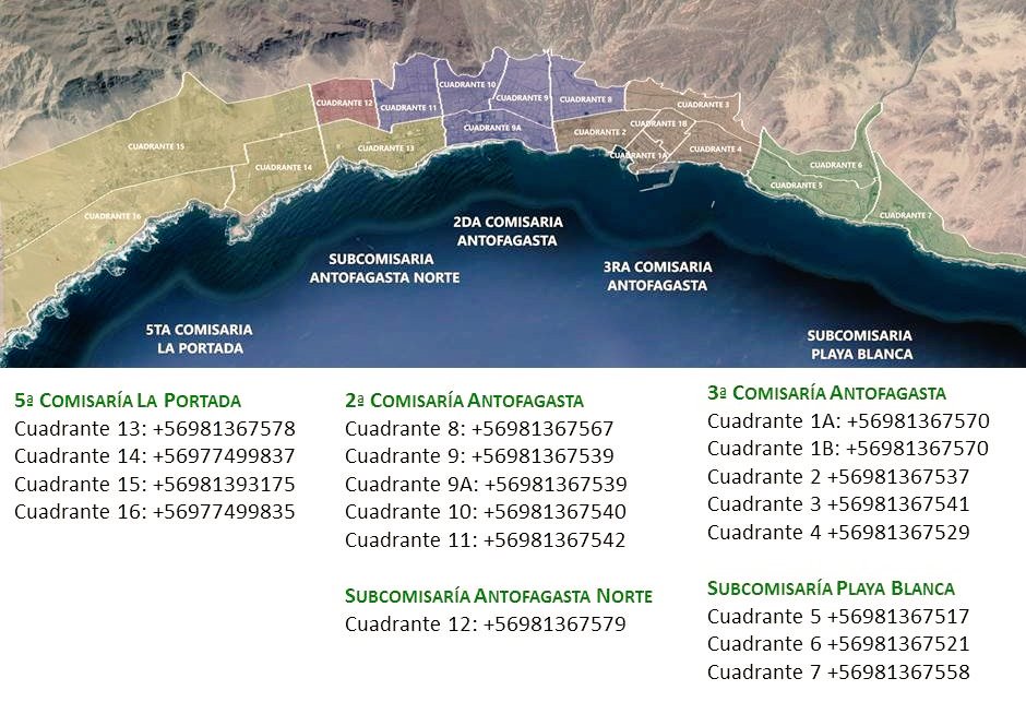 Carabineros Región de Antofagasta tweet media