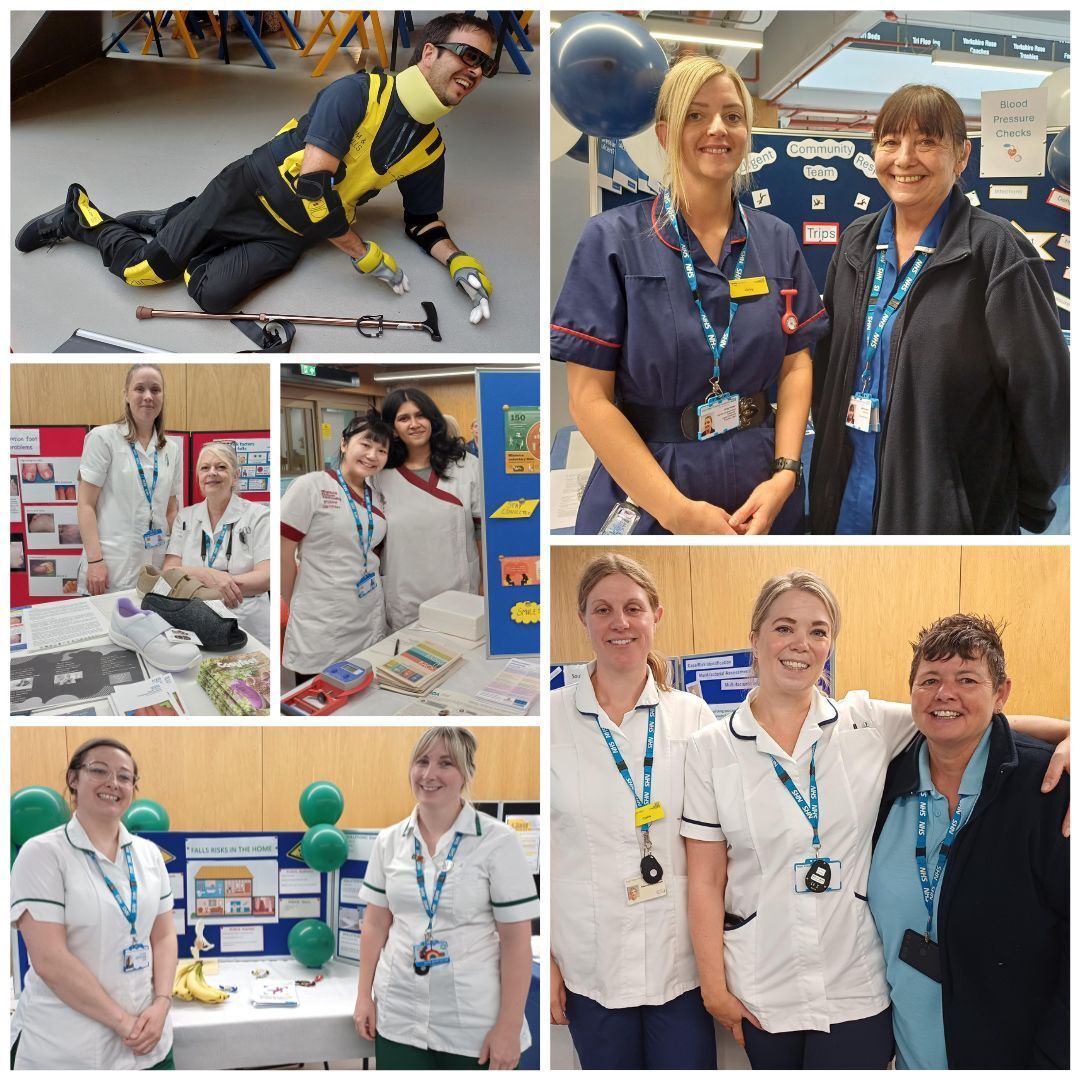 Our teams have been out at Barnsley Market for #FallsAwarenessWeek offering support and advice to keep the local community safe from falls. 💙

In #CommunityServicesWeek we're celebrating the great work that they do. Read more on our website: buff.ly/V3jP8X4