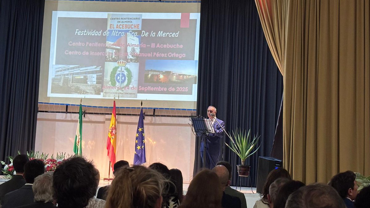 💯Celebramos el día de la #Merced en el Centro Penitenciario de #Almeria

😊Desde #NOESSO luchamos cada día por los derechos de las personas privadas de libertad y trabajamos por su #reinserción social y laboral.