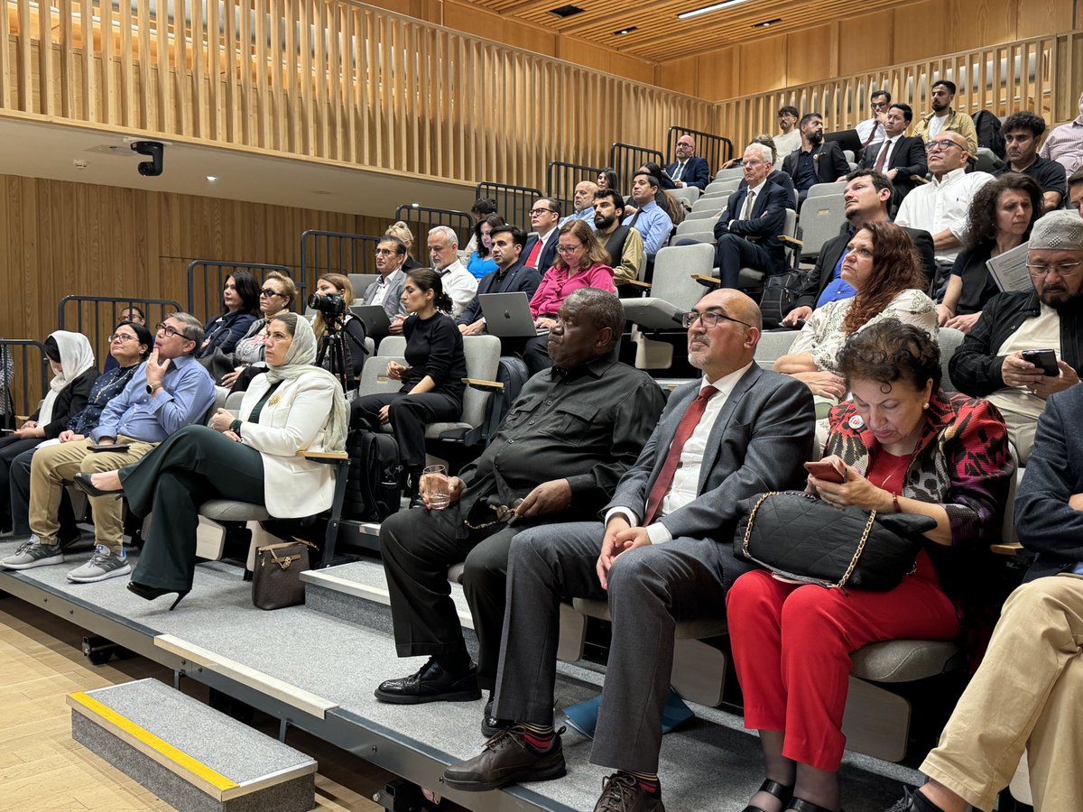 We had the honour of inviting the South African High Commissioner in the UK (<a href="/SAHC_UK/">South African High Commission UK</a>) to our Cambridge Afghanistan Series (CAS-IV) aka Cambridge Massoud Conference (CMC, @MassoudConfCamb)—in effort to rally international solidarity for justice, freedom &amp; human rights in