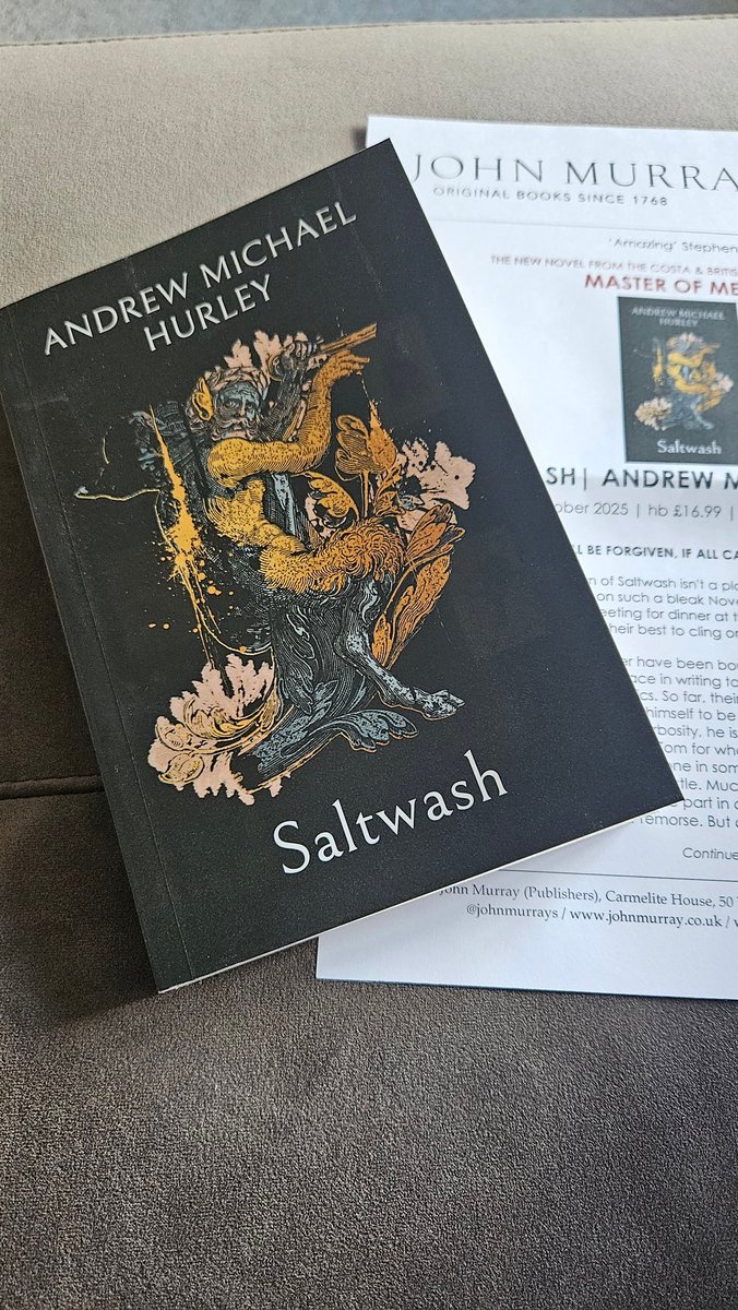 Jodie Robins (@jodierobins) on Twitter photo Bookpost!
I have the absolute honour of interviewing Andrew at his launch next month, so I can't wait to dive into this! 🖤🖤🖤 Bookpost!
I have the absolute honour of interviewing Andrew at his launch next month, so I can't wait to dive into this! 🖤🖤🖤