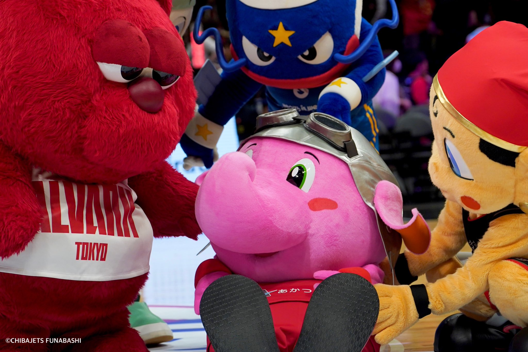 限定品】ジャンボジャンボくん➕初期ユニジャンボくん 千葉ジェッツ