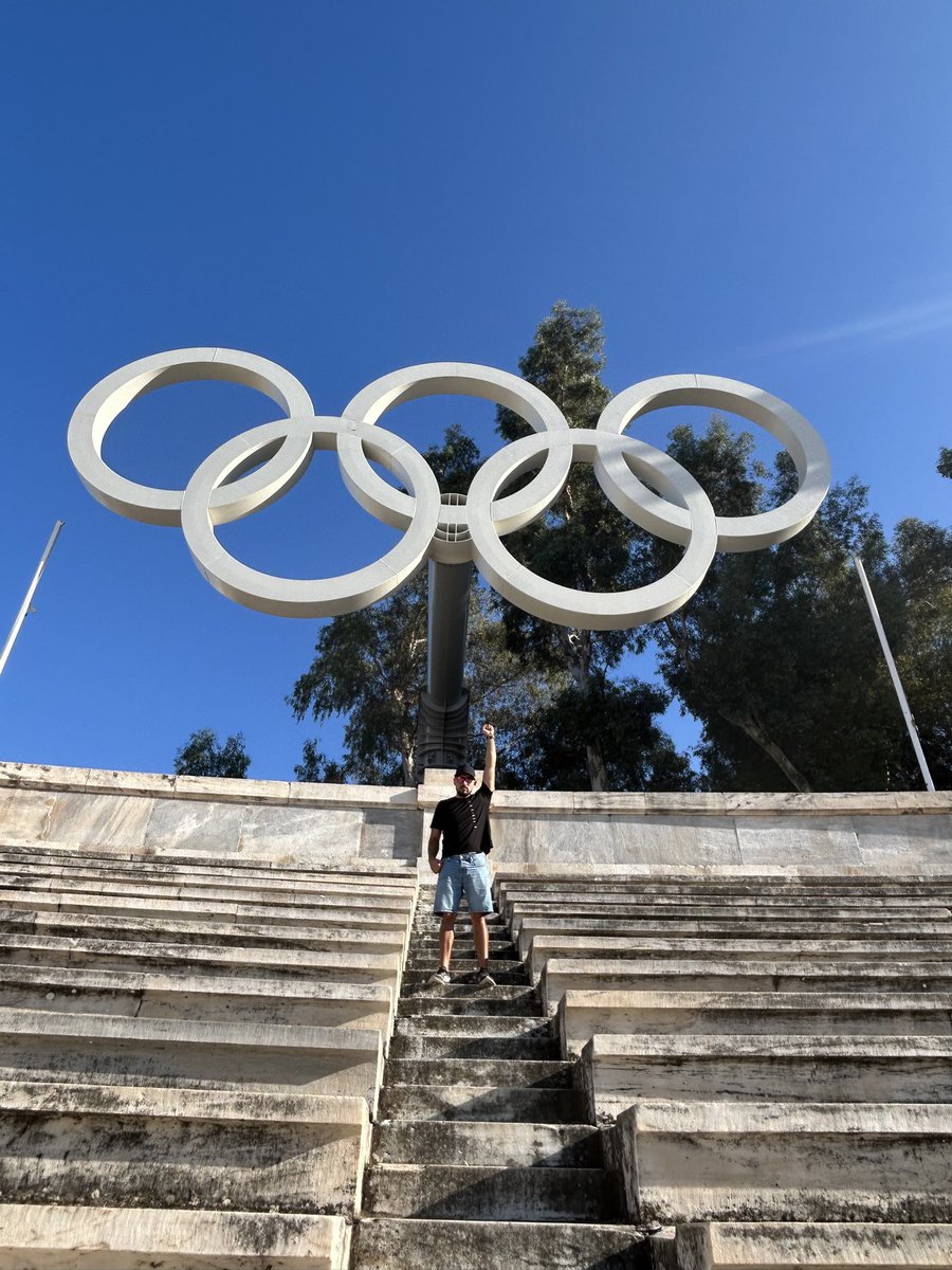 gapgallaga's tweet photo. Panathenaic Stadium 🇬🇷 🏟️ cumplí la meta de conocerlo y caminarlo. Sensaciones inexplicables pero una energía sensacional. https://t.co/L2gU4qSTmF