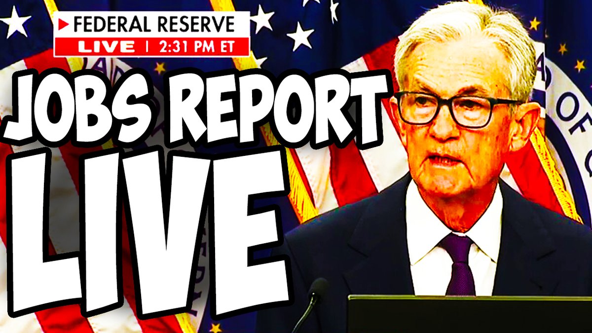 MartiniGuyYT's tweet photo. LIVE 🚨 USA JOBS REPORT + Time To SHORT Bitcoin?? Crypto News &amp; Altcoins.

WATCH LIVE 👇
https://t.co/GU5daLtwlf https://t.co/7FApq9JcmI