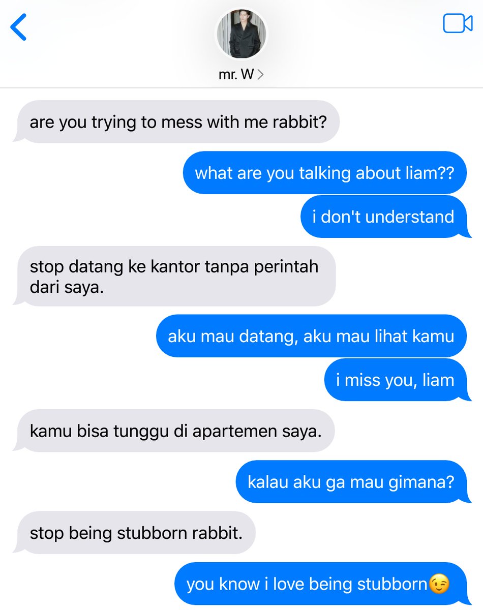 skyttenani's tweet photo. no one can handle rabbit's attitude, not even Mr. W — #williamest one tweet, 18+ convo. https://t.co/GGLSIaLMkc