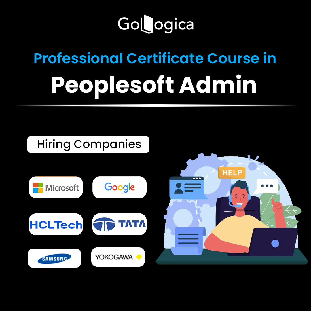logica_go's tweet image. 📷 Enroll now with GoLogica and become a certified PeopleSoft Admin expert!

gologica.com/course/peoples…
Looking to build expertise in PeopleSoft Administration?
#PeopleSoft #PeopleSoftAdmin #OnlineTraining #GoLogica #EnterpriseSolutions #DatabaseAdministration