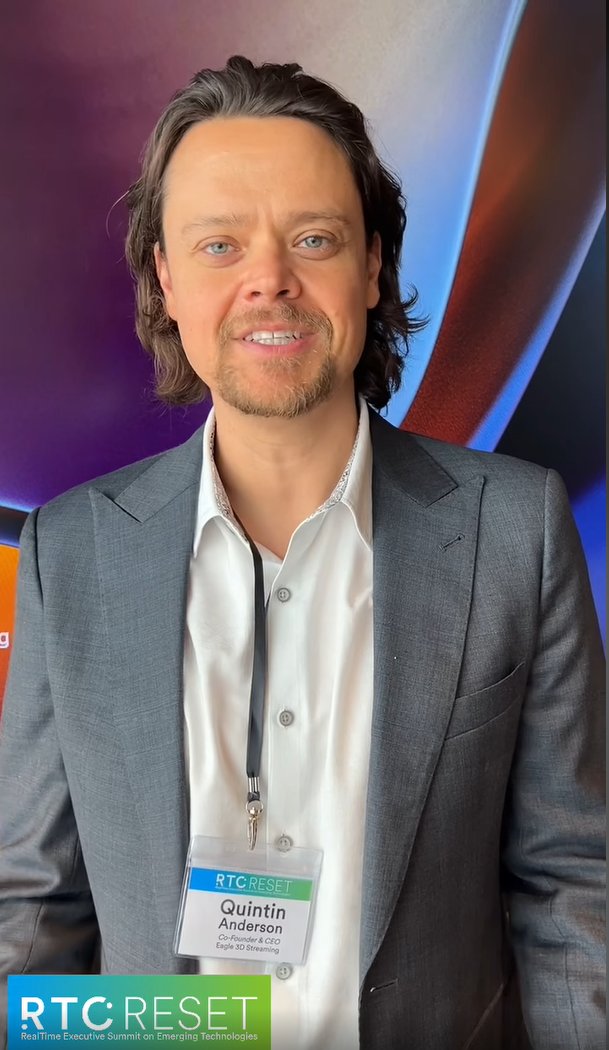 e3ds_pxs's tweet image. A high-performance engine needs high-octane fuel.

At #RESET25, Quintin Anderson fueled the future: real-time tech that&apos;s sharp.

The edge is live.

Head to controlpanel.eagle3dstreaming.com - log in or sign up (no CC) for 7-day trial.

#reset25 #realtimetech #executivesummit