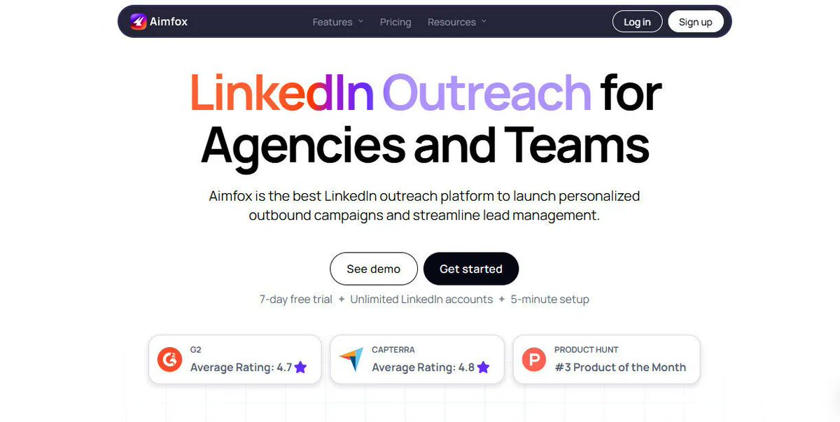 bestfreeaitools's tweet image. Aimfox AI LinkedIn Smarter Outreach, Less Busywork in 2025

Outbound sales is supposed to drive revenue. Instead, for most teams, it drains time. You’re building prospect lists by hand...

bestfreeaitools.io/ai-tools/aimfo…

#Sales #EmailAssistant #Workflows