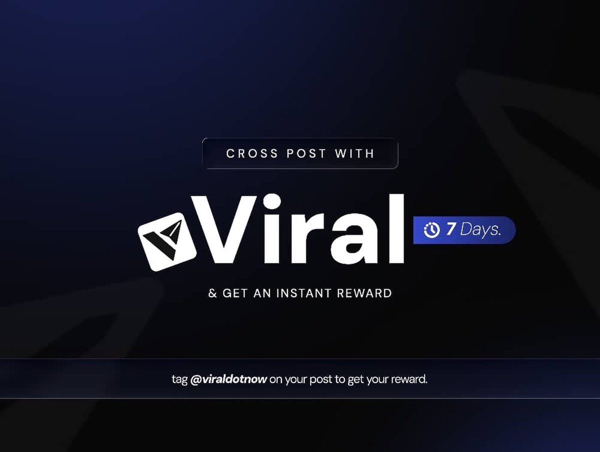 It’s cross posting time and viral szn

Cross post and get an instant reward by just tagging <a href="/viraldotnow/">Viral</a> to any cast

🔗 Cross-posted with Viral