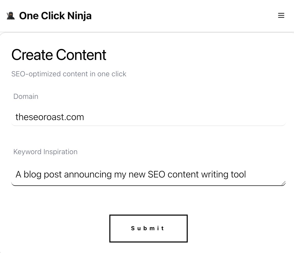 Small teams publish content that nobody finds.

You spend an afternoon writing a great blog post. You make sure it aligns with your target audience, covers a timely topic and aligns with your competitors’ content strategies.

Satisfied, you hit “Publish”. Then you check Google