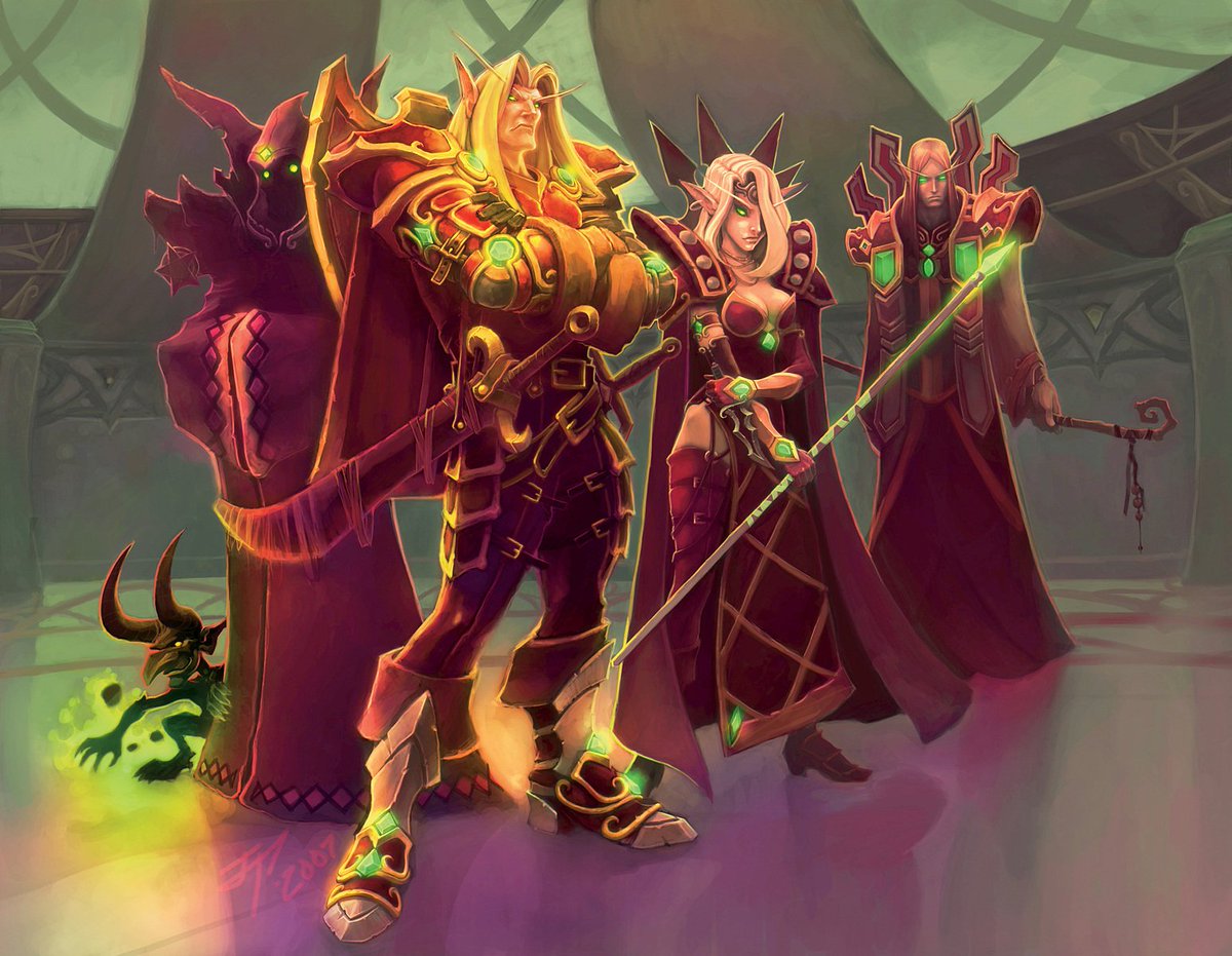 Neasper's tweet photo. Glory to the Sin'dorei https://t.co/LlXHC7SATS