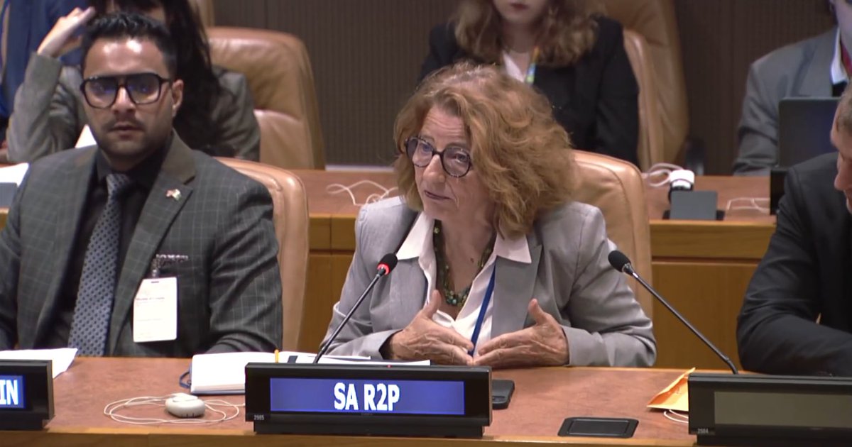 UNOSAPG's tweet image. Special Adviser on Responsibility to Protect Bleeker at #UNGA80 🇭🇷🇨🇭High-level event on Missing Persons in Armed Conflict: Advancing the Search for Answers, stressed, “addressing the plight of missing persons is not only a humanitarian imperative, but a legal &amp;amp; moral obligation&quot;.