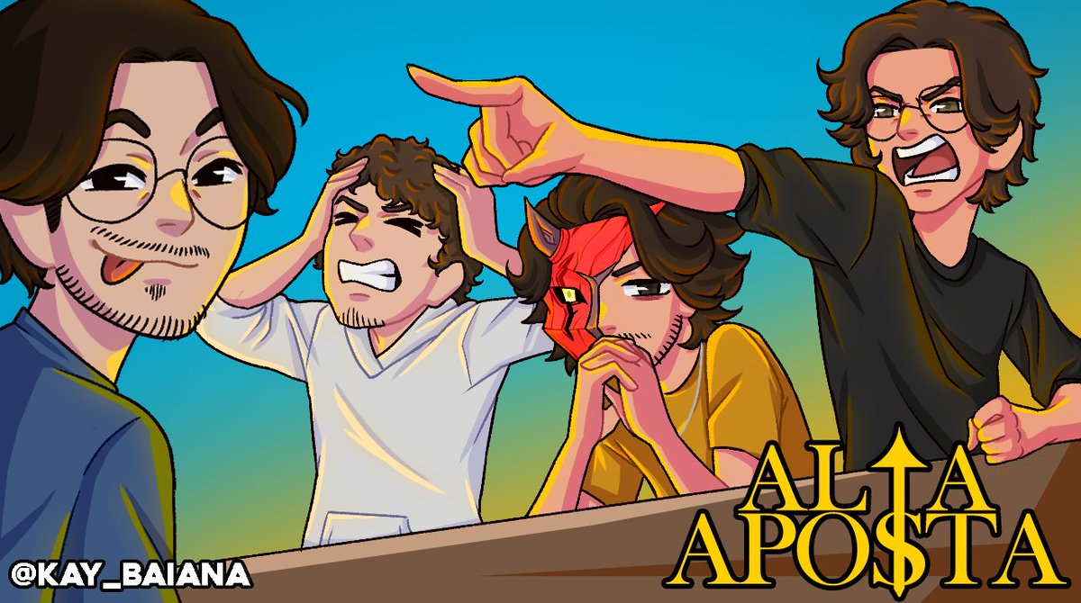 AL↑A APO$TA
28/09 às 18:00
twitch.tv/oLukias

Participantes:
<a href="/CaligrafoTV/">Calígrafo</a>  <a href="/ORyanRed/">RyanRed</a>  <a href="/GrifoEXE/">grifo</a>