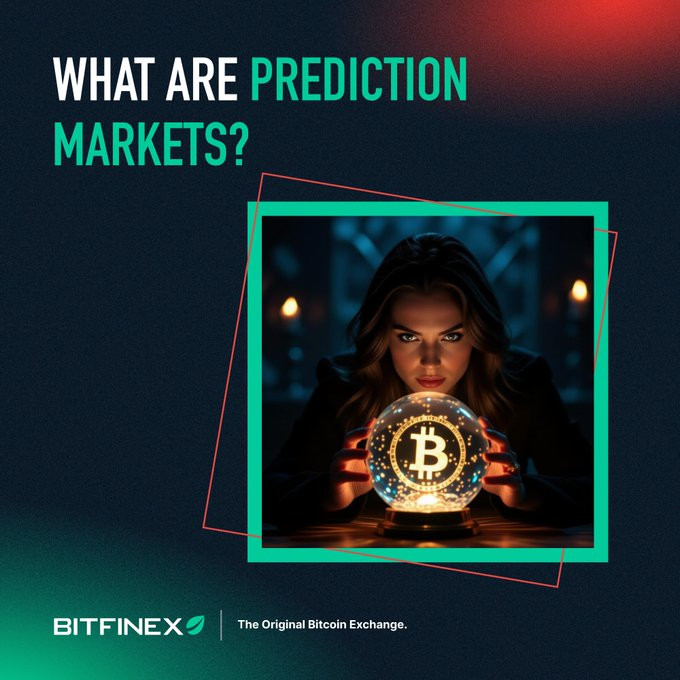 bitfinex_asia's tweet photo. Cypherpunks 想要的不只是隱私，他們追求的是「真相引擎」。🧠

預測市場透過「用錢下注」的方式來群眾外包現實。如今，智慧合約與閃電網路讓它們同時具備抗審查與即時結算的特性。⚡️ https://t.co/hcUBVGaB2W