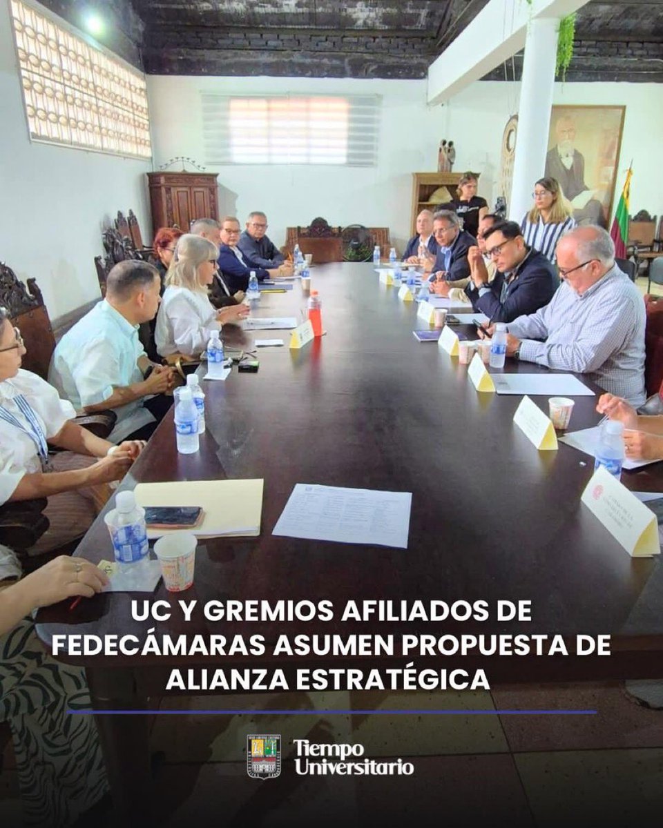 #Noticias <a href="/UCarabobo/">Universidad de Carabobo</a>  y gremios afiliados a <a href="/fedecamarascbb/">Fedecámaras Carabobo</a> asumen Propuesta de Alianza Estratégica como una oportunidad histórica para forjar vínculos entre la academia y la industria 

instagram.com/p/DO_6rwIDCeK/…