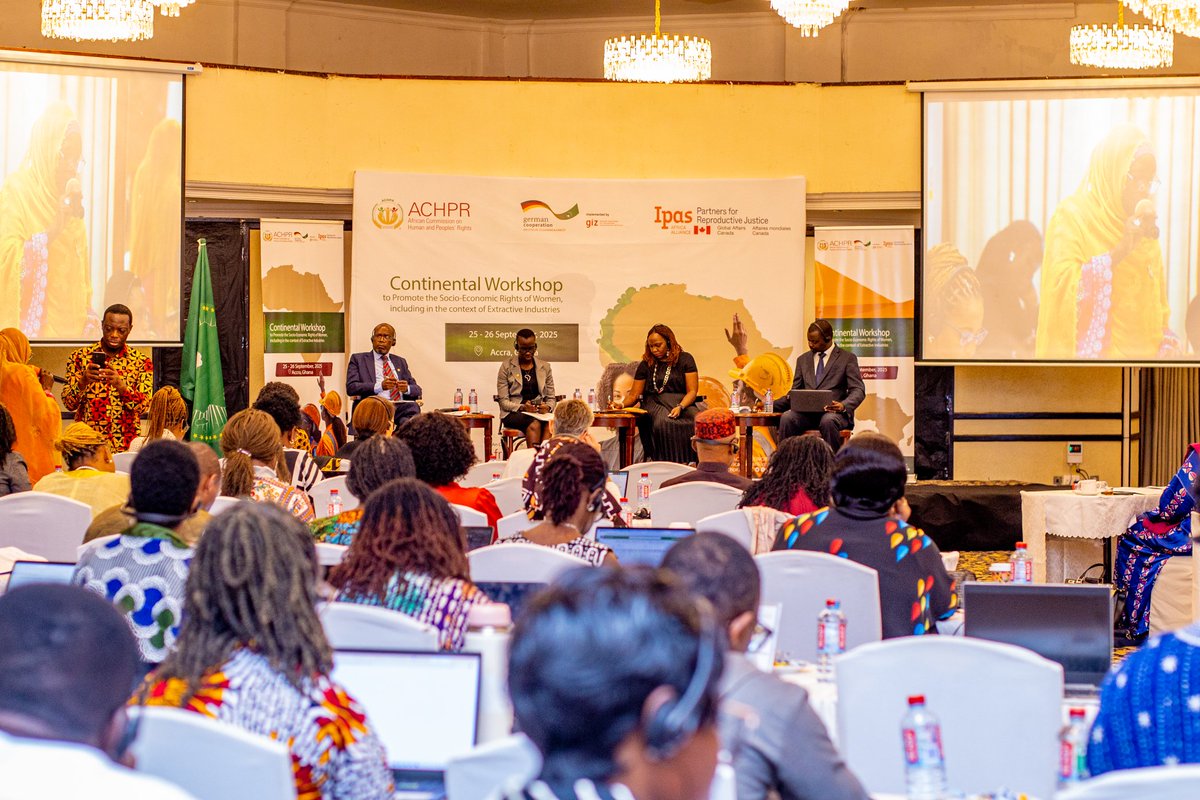 Aine (@ruthaine) on Twitter photo 📍 Accra, Ghana
💬 Powerful conversations on promoting women's socio-economic rights — especially in extractive industries 🛢️⛏️
The conversations are key to inclusive growth 🌍💪
 #GenderEquality #SocialJustice #ClimateAction
#HerEconomicRights #EquityInExtraction 📍 Accra, Ghana
💬 Powerful conversations on promoting women's socio-economic rights — especially in extractive industries 🛢️⛏️
The conversations are key to inclusive growth 🌍💪
 #GenderEquality #SocialJustice #ClimateAction
#HerEconomicRights #EquityInExtraction