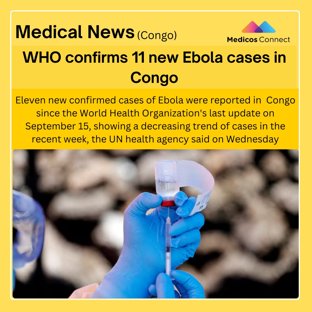 medicosconnect's tweet photo. DRC faces a new Ebola outbreak in Kasai Province, with 81 reported cases and 28 deaths as of September 2025. The outbreak, caused by the Zaire ebolavirus, has prompted health authorities to take immediate action. 

#EbolaOutbreak #KasaiProvince #GlobalHealth #DRC #ViralDisease" https://t.co/kDKQftSiby