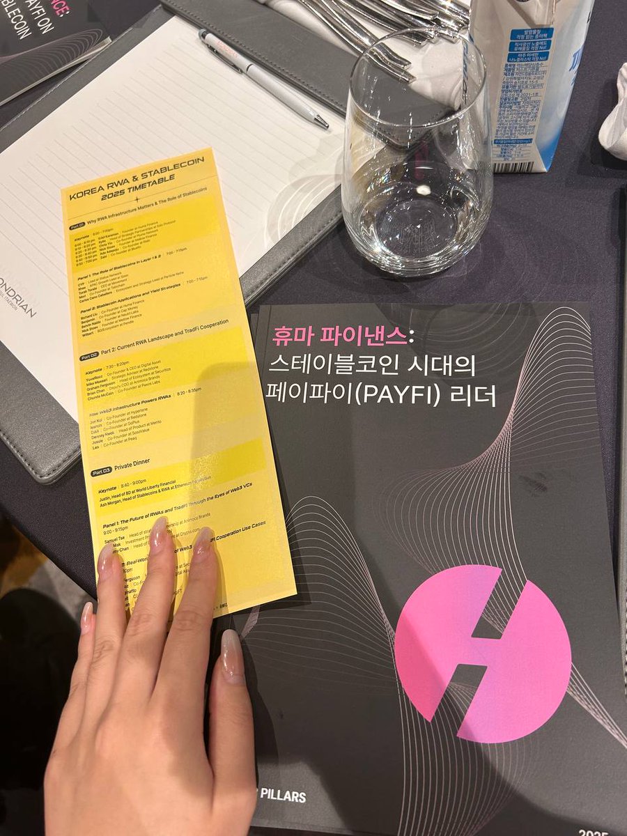 humafinance's tweet image. “1M+ growth potential on stablecoin transaction volume.” by @0xErbil

PayFi will be a driving force in accelerating stablecoins growth on-chain.

Live from Korea RWA &amp;amp; Stablecoin Summit 2025 hosted by @0xundefined_ &amp;amp; @INF_CryptoLab