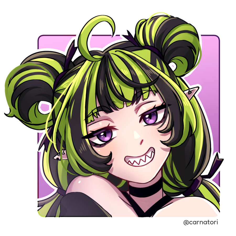 CarnaTori 🦖/ Dino Vtuber (@carnatorivt) on Twitter photo Fanart portrait for <a href="/hiccuppiee/">HICCUPPIE 🦖┊raptor vtuber</a> :3 Thank you so much for being so supportive and amazing! Hope you like this gremlin like art I made heh xDD #INKUPPIE Fanart portrait for <a href="/hiccuppiee/">HICCUPPIE 🦖┊raptor vtuber</a> :3 Thank you so much for being so supportive and amazing! Hope you like this gremlin like art I made heh xDD #INKUPPIE