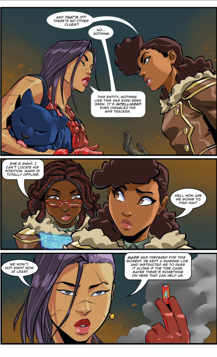marcusthevisual's tweet image. Ayanna is the team leader of the 332 flight group from our independently published comic series entitled, @TuskegeeHeirs 
she bares a lot of weight and grief after her mentor Colonel Mars was essentially captured during a devastating siege 
More to come in the upcoming issue #5!