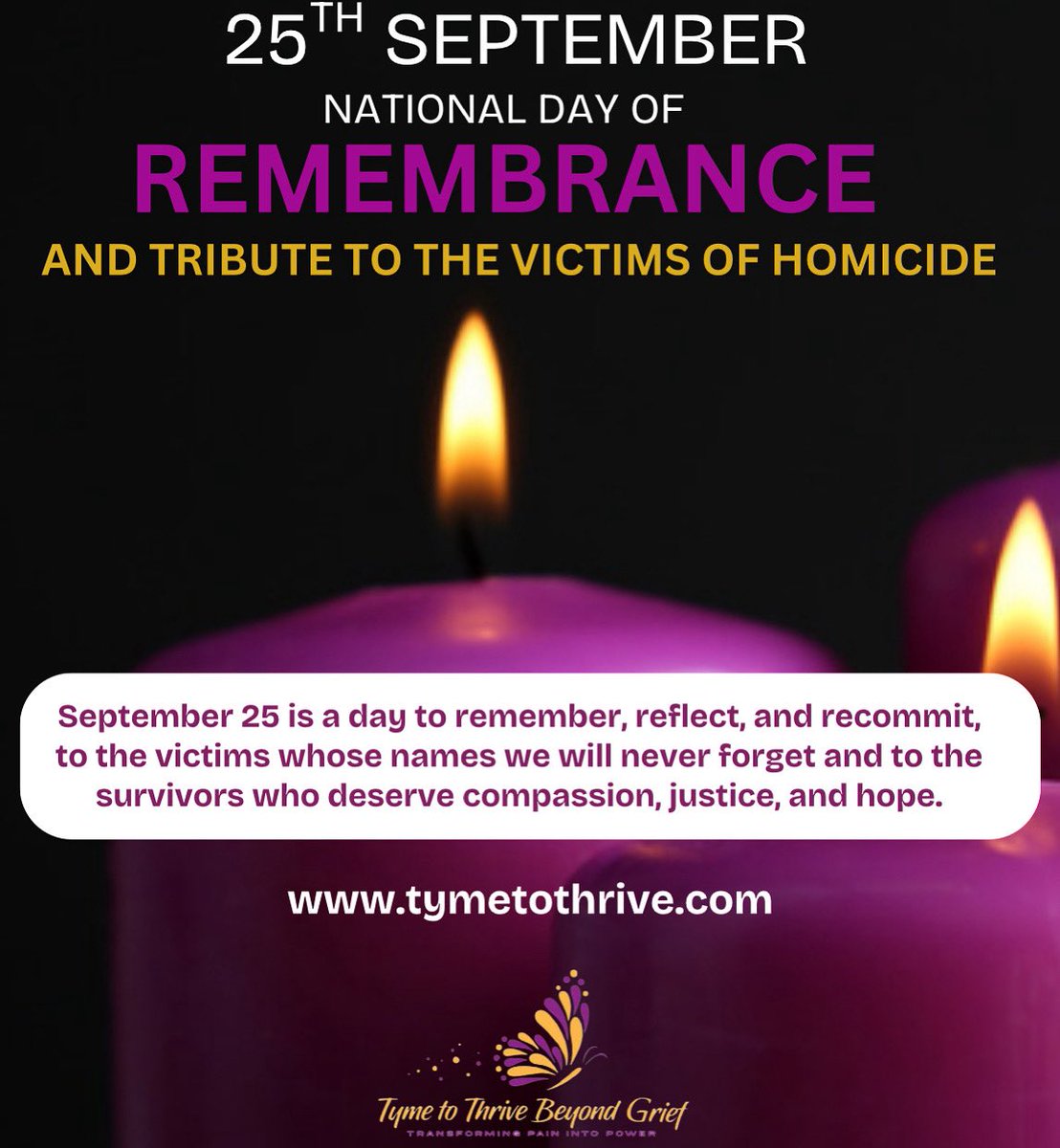 Tyme to Thrive Beyond Grief tweet media