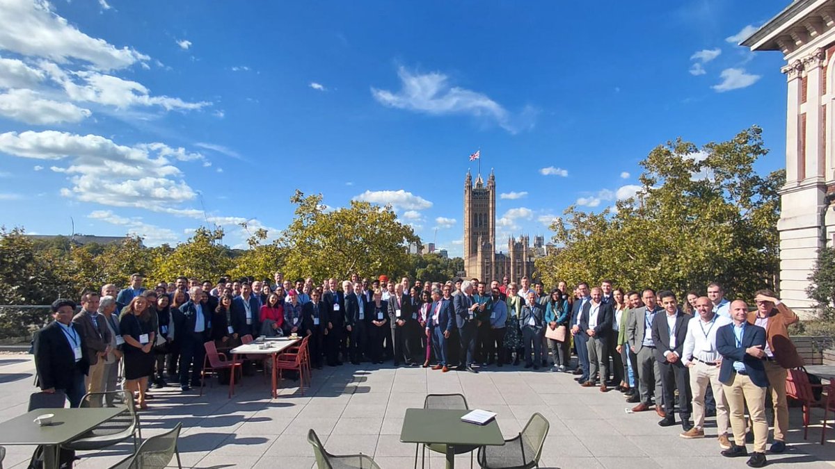 MillbrookMed's tweet photo. Here’s the full group of attendees at #INOCA2025, gathered in the heart of London with the iconic Houses of Parliament as the backdrop.

From live cases and guideline updates to patient perspectives and emerging diagnostics, this community is driving meaningful progress. It’s incredible to see such momentum and collaboration in one place.