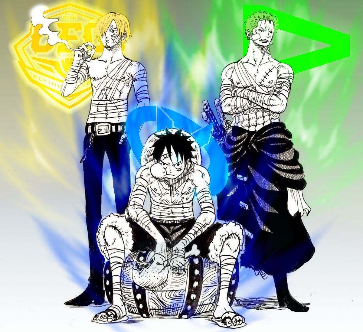 Tchaeck's tweet image. Le trio de monstre ! 

@KarmineCorp @LOUDgg @CTBC_cfo 

#KCORP  #GOLOUD  #CFOWIN