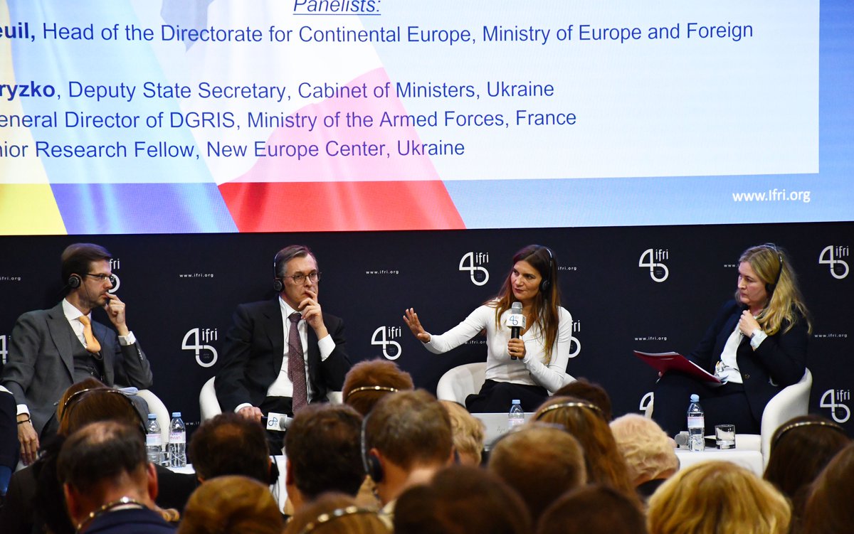 Institut français des relations internationales (@ifri_) on Twitter photo Intervention d'Alice Rufo, <a href="/DG_DGRIS/">Alice Rufo, Directrice Générale de la DGRIS</a>, au Forum France-Ukraine 2025 cet après-midi à l'<a href="/IFRI_/">Institut français des relations internationales</a> :
🇪🇺🇯🇵🇳🇿🇦🇺🇨🇦 “La coalition des volontaires est une initiative très importante. Il est nécessaire de parler des capacités de prise de risques."
❌"Non, la Russie n’est pas d’accord avec Intervention d'Alice Rufo, <a href="/DG_DGRIS/">Alice Rufo, Directrice Générale de la DGRIS</a>, au Forum France-Ukraine 2025 cet après-midi à l'<a href="/IFRI_/">Institut français des relations internationales</a> :
🇪🇺🇯🇵🇳🇿🇦🇺🇨🇦 “La coalition des volontaires est une initiative très importante. Il est nécessaire de parler des capacités de prise de risques."
❌"Non, la Russie n’est pas d’accord avec
