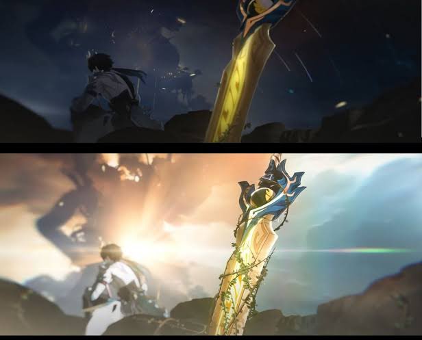 you thought this was dan heng waiting for trailblazer, but it was him waiting for cyrene to get her first ult all along