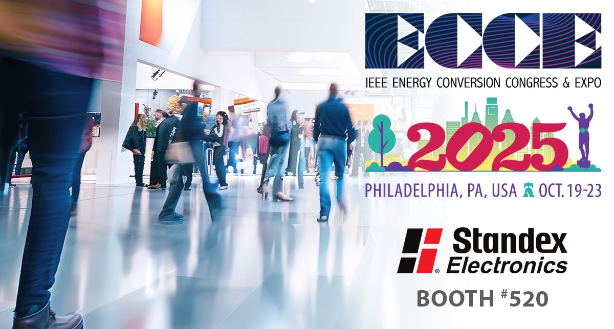 StandexElec's tweet image. Standex Electronics will be exhibiting at the Energy Conversion Congress &amp;amp; Expo (ECCE) at the Pennsylvania Convention Center in Philadelphia October 20th and 21st, Booth #520.

For more information, click: hubs.ly/Q03KYbvm0 #powermagnetics #powertransformers #powerinductors
