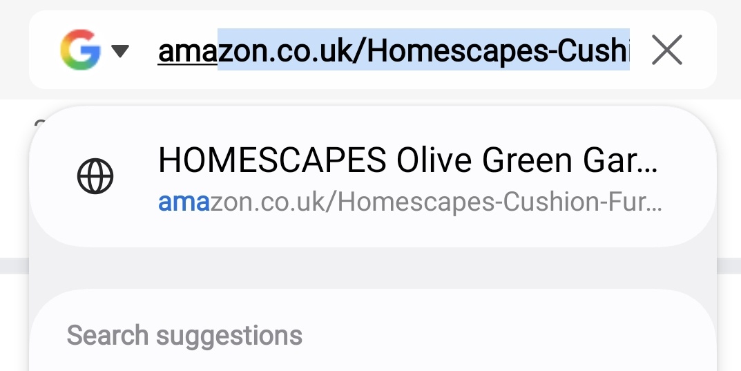 rachyrooooster's tweet photo. @SamsungUK how do I get rid of these suggested pages in the Samsung internet app? I visited this once and now it appears every time I search for amazon. It isn't a saved page or a bookmark. Really irritating! https://t.co/KQzpHhscxG