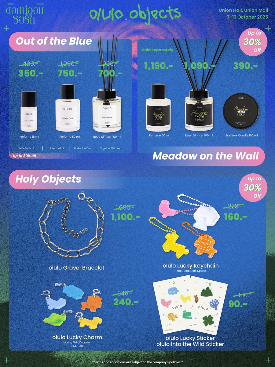 oluloobjects's tweet image. 🌺พบกับ olulo.objects at #ดอกนีออนรอรัก
เจอกับทุกคอลเล็กชันที่ทุกคนรอคอยลดสูงสุดถึง 45% ✨
🌺Let's meet olulo.objects at #ดอกนีออนรอรัก
Discover all collections you’ve been waiting for up to 45% off!✨
💥สามารถซื้อได้ครั้งแรกก่อนใครสำหรับ Ctrl+C(at) collection 🐈⬛
และ…