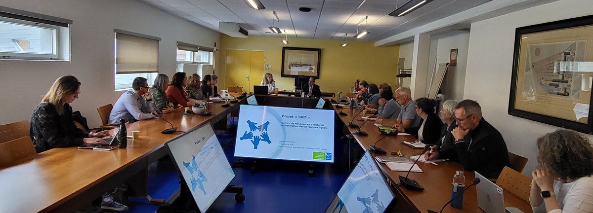 Le jeudi 18 septembre 2025, de nombreux acteurs du territoire se sont réunis afin d’échanger sur le projet de création d’un Centre de Ressources Territorial (CRT).

Ce sujet vous intéresse ? Consultez le site de l’ARS Normandie : normandie.ars.sante.fr/centre-de-ress…