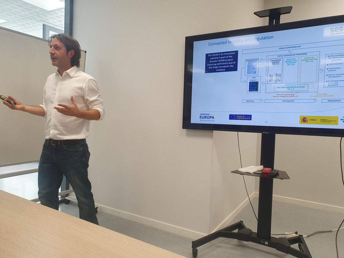 CDTI_innovacion's tweet image. 📸  Jornada sobre programas de trabajo y convocatorias para #TecnologíasDuales y #Aviación organizada por @CDTI_Innovacion junto a @GobAragon y @ClusterAERA hoy en #Zaragoza 👇

🔹 #AyudasCDTI
🔹 Oportunidades de #financiación en el #Clúster3 y en la Convocatoria 2025 Destination…