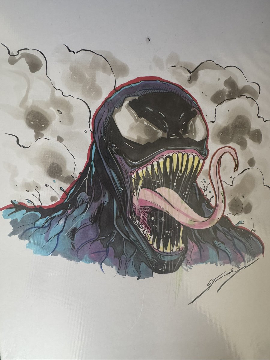 leetownsendart's tweet image. VENOM!!