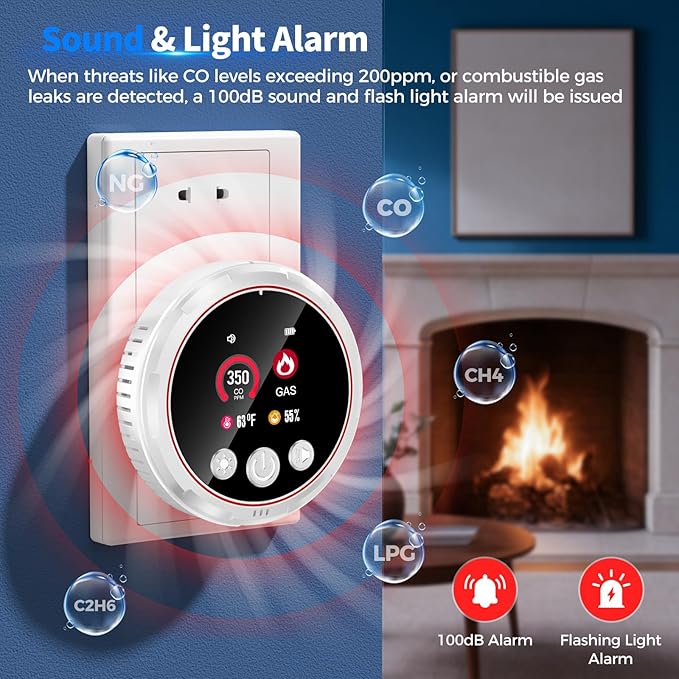 JOYSHOP07's tweet image. Gutong 4-in-1 Detector 🔌 CO, gas, temp &amp;amp; humidity monitoring with 24h backup. Smart, simple &amp;amp; essential for home or RV safety. 🛡️✨
Link: amzn.to/4gGg8CA

C8KE: c8ke.com/JOYSHOP

KIT: kit.co/JOY_SHOP

#HomeSafety #CODetector #RVlife #SafetyFirst #ShopNow