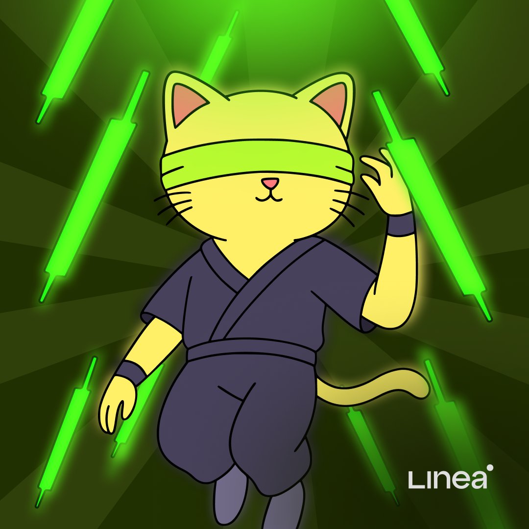 We will rise again 😼

NEVER fade the <a href="/LineaBuild/">Linea.eth</a> Cat 💚

$LPUSS is inevitable ⚔️