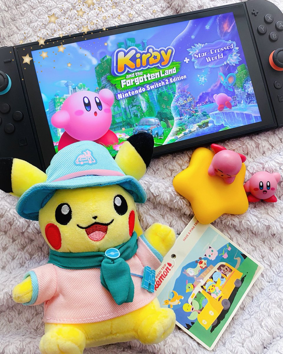 REKLAME AD

Gonna have a long weekend with Pikachu and I playing Kirby and the Forgotten Land + Star-Crossed World for the Nintendo Switch 2 😍

<a href="/BergsalaNorge/">Nintendo Norge (distributør)</a> gifted me an upgrade key and I am excited to see the new Kirby modes in the new story of Star-Crossed World 😁