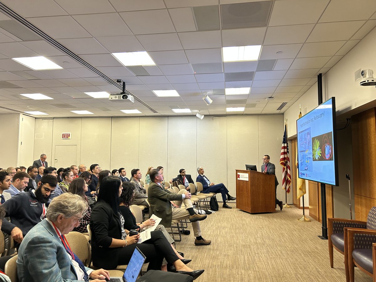 RutgersCancer's tweet photo. We’re excited to be hosting our first annual @RutgersCancer @RWJBarnabas International Brain Tumor Symposium today! 🧠

It has been a great success and it is truly inspiring bringing together some of the world’s leading minds in the field. A huge thank you to the nearly 200 attendees—both in person and online—who make this day so impactful!