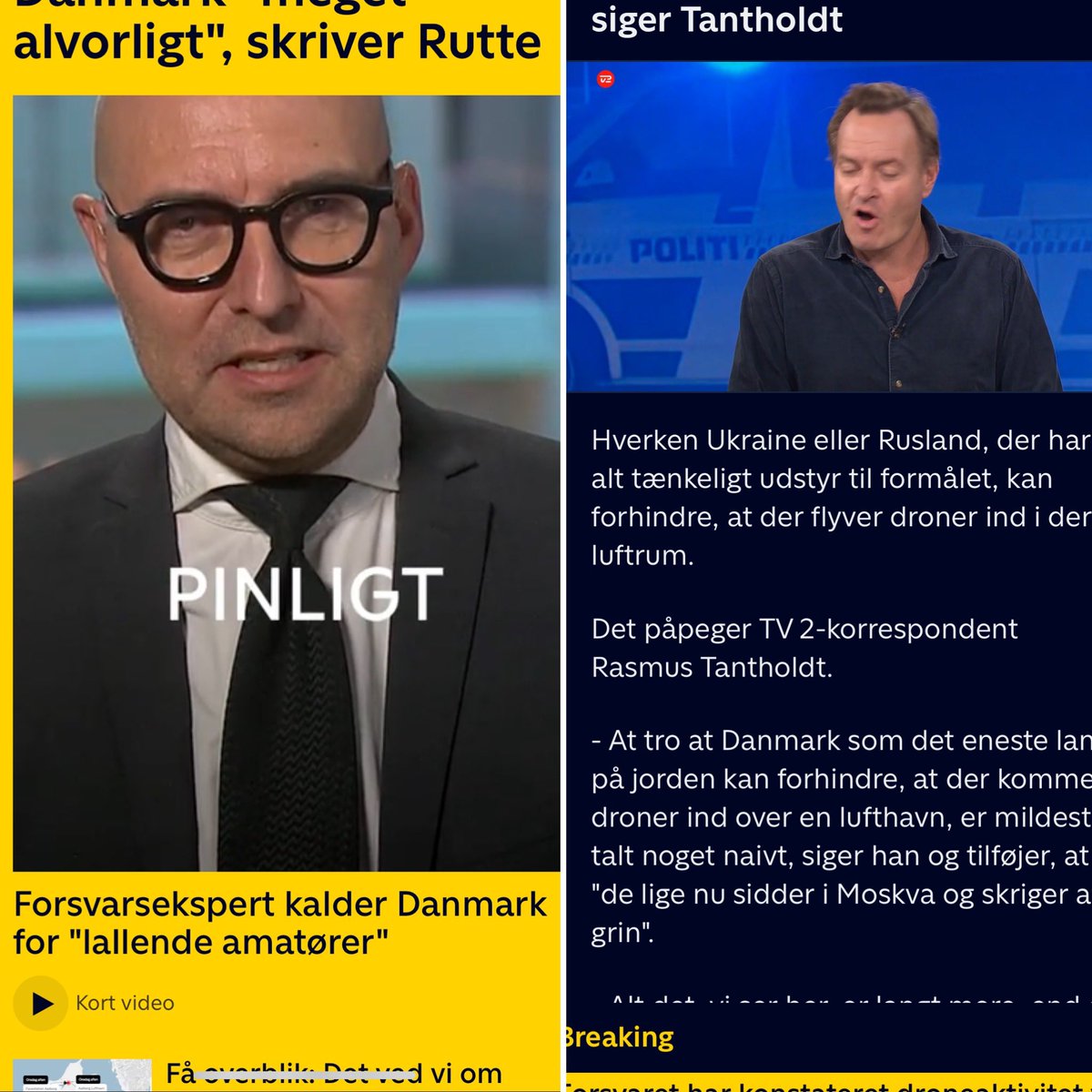 Anders Langballe (@alangballe) on Twitter photo Mens <a href="/tv2nyhederne/">TV 2 NYHEDERNE</a> blæser Peter <a href="/ernstved/">Peter Ernstved Rasmussen</a> op til stor breaking på nettet, når han kalder Danmark super pinlig og “lallende amatører”, så sidder <a href="/RasmusTantholdt/">Rasmus Tantholdt TV2</a> på skærmen og siger, det modsatte.
Tantholdt har ret: “lige nu sidder de i Moskva og skriger af grin.” Mens <a href="/tv2nyhederne/">TV 2 NYHEDERNE</a> blæser Peter <a href="/ernstved/">Peter Ernstved Rasmussen</a> op til stor breaking på nettet, når han kalder Danmark super pinlig og “lallende amatører”, så sidder <a href="/RasmusTantholdt/">Rasmus Tantholdt TV2</a> på skærmen og siger, det modsatte.
Tantholdt har ret: “lige nu sidder de i Moskva og skriger af grin.”