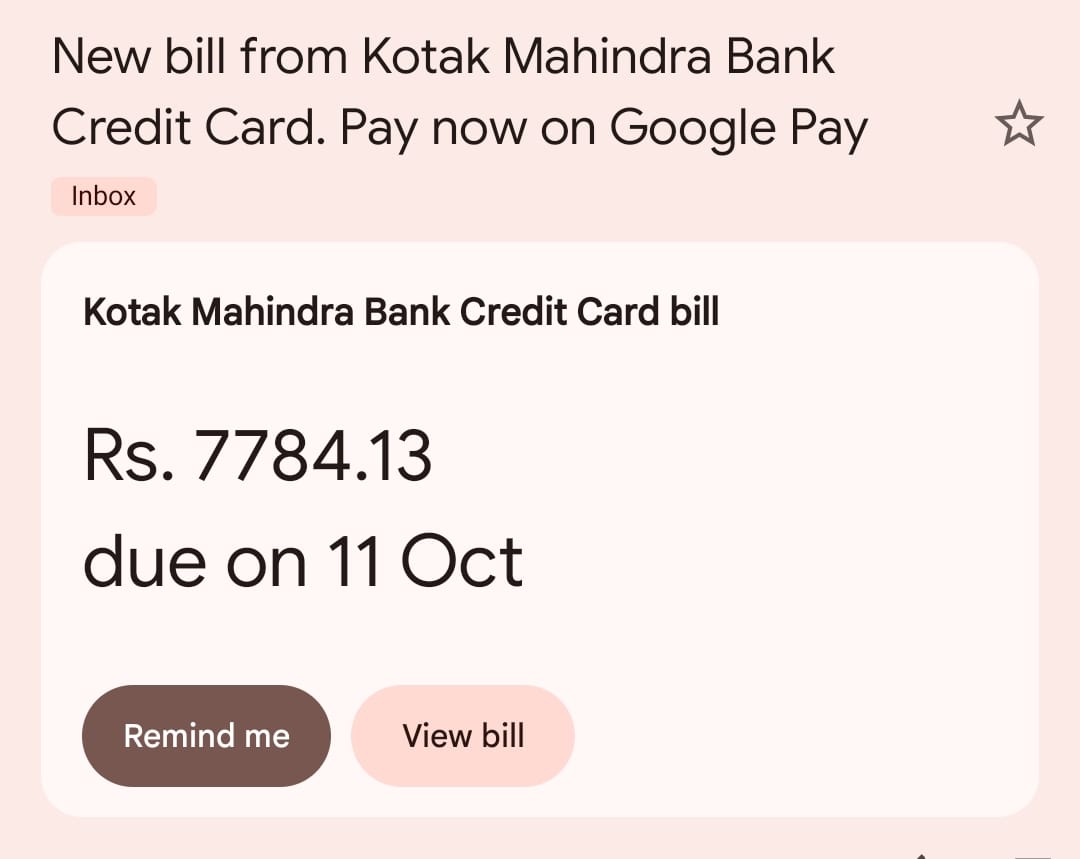 imgovindraj23's tweet image. Paid ₹7,000 as per @KotakBankLtd credit card settlement on 9th Sept after repeated calls/WhatsApp from their executive. Was assured NO further calls/emails + lien removal.
Yet, I STILL keep getting bills &amp;amp; spam from Kotak. Is this your new style of SCAM?
@KotakBank #FraudAlert