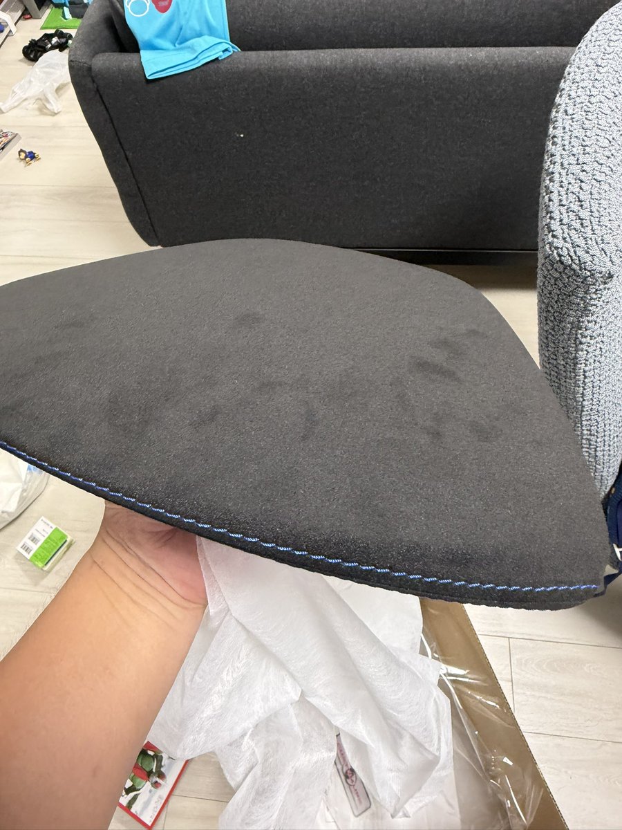 vargosasa's tweet image. 届いた。メーターバイザー。ブルースティッチ
#しげる工業 #CUSTOMLINE #ZD8