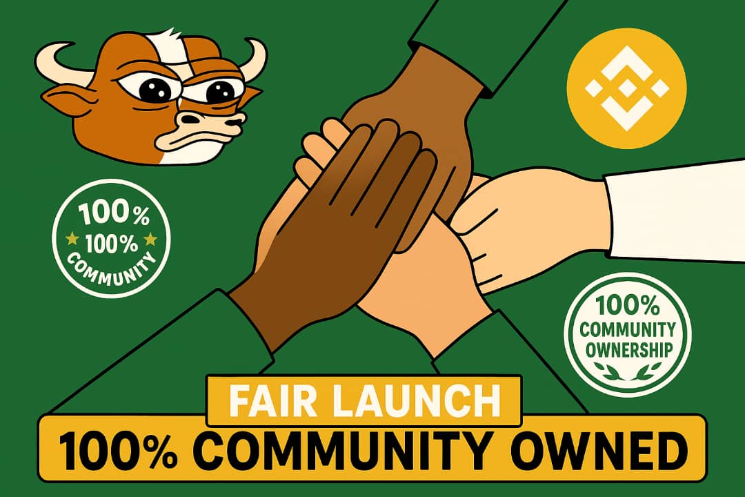 people_vil10453's tweet image. Fair Launch, Community-Owned, Zero VCs! 🤝

$MUMU @MumuCTO is a 100% community-owned token with a fair launch. 

No team allocation, no VC backing. Just pure, unadulterated people power. 
#FairLaunch #CommunityToken #BNB