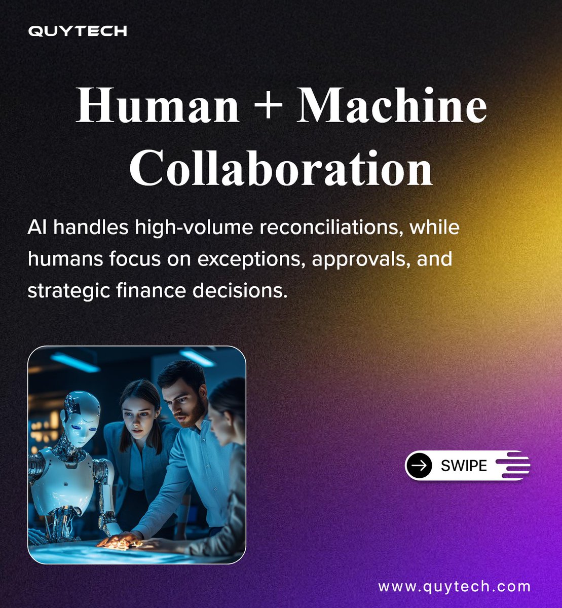 Finance teams spend countless hours on manual reconciliations — matching transactions, spotting errors, and closing books. With AI-powered reconciliation, all of that changes.

Read Detailed Guide: quytech.com/blog/ai-powere…

#AI #FinTech #BankingInnovation #AccountingSolutions